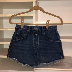 Denim skirt